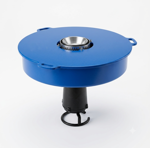 Pompe flottante submersible Tsurumi 8-FK2 0,75 kW triphasée 200 V en PRV pour bassin, lac, aérateur paysager, fabriquée au Japon - Product Image 1