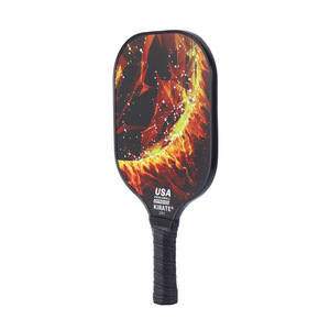 Ensemble de raquettes de pickleball KIRATE en fibre de verre Z003, approuvé aux États-Unis, équipement d'entraînement avec 2 raquettes, 4 balles et sac de transport - Product Image 3