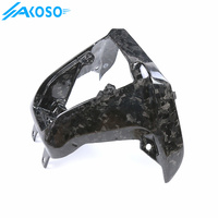 AKOSO 3K ensemble de couvercle de réservoir de carburant en fibre de carbone pour Honda XADV 750 2017 2018 2019