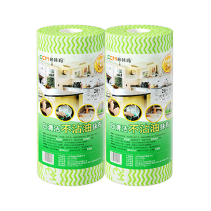 Dish Cloth Extra <b>Large</b> Thickened Non Stick Oil Resistant Kitchen Towel Wet Dry Dual Use Disposable - Product Image 2