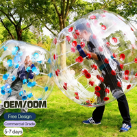 Ballon à bulles géant réutilisable à usage commercial, ballon à bulles gonflable pour le sport, le divertissement et les événements