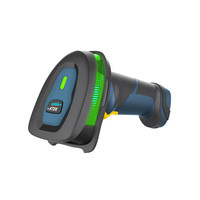 Atek AT-500 Pistolet scanner de codes à barres et de codes QR 2D 1D haute vitesse et haute précision avec fil et utilisation durable