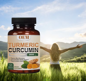 Nhãn hiệu riêng OEM/ODM turcumin chiết xuất 95% hữu cơ Curcumin bột nghệ Curcumin viên nang - Product Image 5