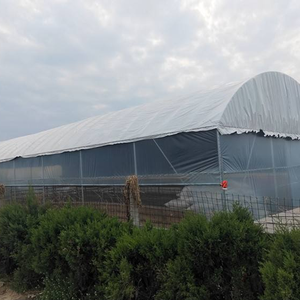 УФ-устойчивая поли ветрозащитная пластиковая рулонная двухцветная пленка черный белый парниковый пластик - Product Image 4