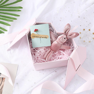 หรูหราโรแมนติกวันวาเลนไทน์จุดบรรจุภัณฑ์กล่องของขวัญกล่องรูปหัวใจ - Product Image 5