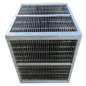 Échangeur de chaleur de refroidisseur de plat d'air de compteur de courant d'acier inoxydable pour aérer l'échangeur de chaleur - Product Image 4