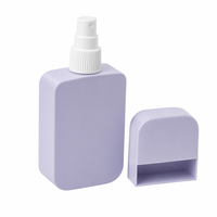 Flacon pulvérisateur cosmétique carré en PP de 100 ml et 200 ml, flacon pompe pour crème et essence, emballage vide pour soins de la peau
