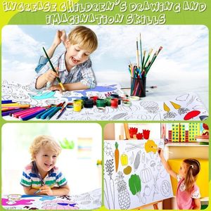 Rouleau de papier offset éducatif personnalisé pour enfants, pour peinture et dessin DIY avec couleurs personnalisées - Product Image 6