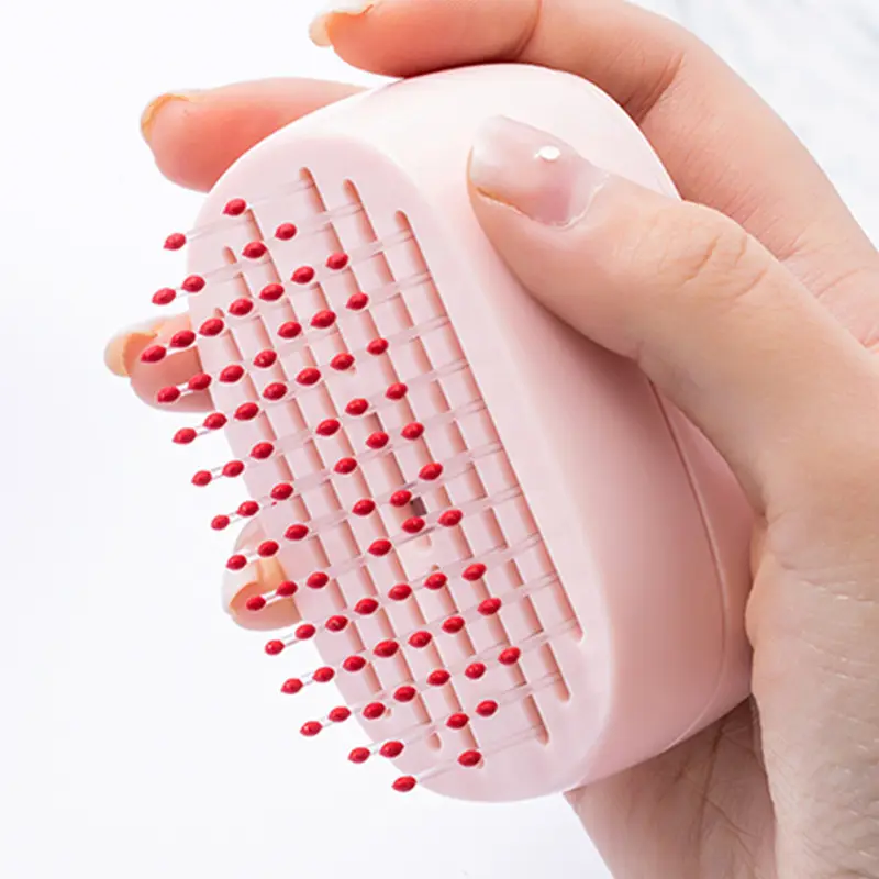 mini portable hair brush air cushion massage bristle comb anti static hair brush