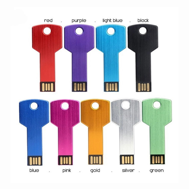Métal Clé Usb Clé Usb 2 GO, 4 GO, 8 GO, 16 GO, 32GB Bâton de Mémoire Disque Avec le Logo Adapté Aux Besoins Du Client