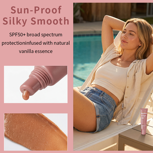 Bálsamo Labial <span class=keywords><strong>de</strong></span> Vainilla <span class=keywords><strong>Natural</strong></span> OEM, SPF 50+, Hidratante, Nutritivo, Voluminizador, Protección UV, Sin Parabenos, 15g - Product Image 6