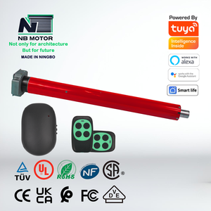 Motor tubular electrónico NB MOTOR 59mm con control remoto para <span class=keywords><strong>puerta</strong></span>/ventana de <span class=keywords><strong>garaje</strong></span> - Product Image 2