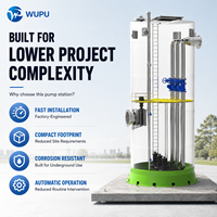 Station de relevage des eaux usées préfabriquée |   Solution complète de station de pompage des eaux usées pour le drainage municipal et le transfert d'eau