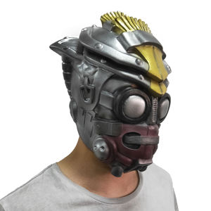 Jeu vidéo Légendes Bloodhound Masque <span class=keywords><strong>Cosplay</strong></span> Chapeaux Pleine Tête Latex Flexible Halloween Costume Prop Fancy Ball - Product Image 2