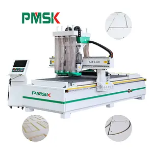 Высокоэффективный Cnc гнездовой станок с четырьмя головками многофункциональный деревообрабатывающий станок Cnc для деревянного кухонного шкафа