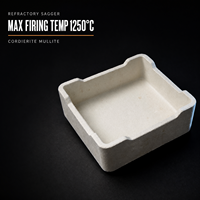 Saggar réfractaire en céramique de mullite-cordierite pour la cuisson en four