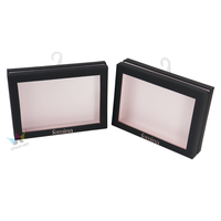 Boîtes Cadeaux Personnalisées pour Traiteur, Pâtisserie, Alimentation, en Carton Kraft, avec Couvercle Transparent et Fenêtre en PVC Clair, Blanches