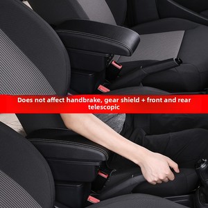 Couvercle de console Centra de boîte d'accoudoir de voiture personnalisé pour le modèle <span class=keywords><strong>Captur</strong></span> 2014 Clio4 améliorer le stockage intérieur - Product Image 4