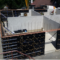 Système de coffrage moderne en plastique ABS pour utilisation dans les centres commerciaux, y compris le coffrage modulaire réglable pour murs, colonnes et formes rondes
