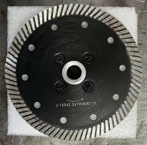<span class=keywords><strong>Disque</strong></span> diamanté turbo X MESH pour découpe à sec de granit, <span class=keywords><strong>125</strong></span> <span class=keywords><strong>mm</strong></span> avec bride M14, prix usine - Product Image 2