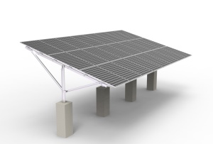 Système de montage de panneaux solaires pour <span class=keywords><strong>carport</strong></span> Greatest Energy GT à <span class=keywords><strong>double</strong></span> support, en alliage d'<span class=keywords><strong>aluminium</strong></span> anodisé, résistant au vent de 55 m/s et aux charges de neige de 1,4 KN/m² - Product Image 4
