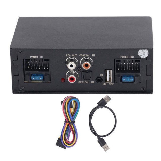 Car Sound Amplifier 12V Low Power Consumption Excellent Sound Quality Portable Car Stereo Amplifier for Car Audio Systems