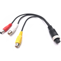 Câble adaptateur aviation 3-en-1 audio+vidéo+alimentation, Plug and Play