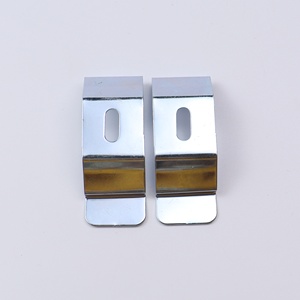 Curtain Rod <strong>Bracket</strong> Butterfly Clip Accessories <strong>Venetian</strong> <strong>Blinds</strong> Shade Shutter Track Mounting Hanging Spring Metal Wall <strong>Bracket</strong> - Product Image 2