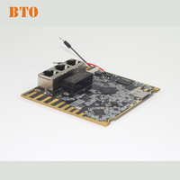 Contrôle de produit électronique clé en main personnalisé OEM prix d'usine assemblage de carte de circuit imprimé PCB masque de soudure vert Base de FR-4