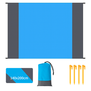Vente en gros de grande couverture de pique-nique en polyester tricoté, imperméable, Oxford 600D, pliable, pour toutes les saisons, plage, camping, voyage - Product Image 4