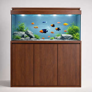 โรงงานขายส่งตู้ปลาทรงสี่เหลี่ยมขนาดใหญ่สำห<span class=keywords><strong>ร</strong></span>ับห้องนั่งเล่น ดีไซน์หรูห<span class=keywords><strong>ร</strong></span>าทันสมัย กระจกใสพิเศษ โค<span class=keywords><strong>ร</strong></span>งอะลูมิเนียมอัลลอย - Product Image 2