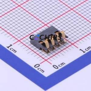 BC-12-4P Blade/Spring Contact Battery Connector SMD Connector - Product Image 1