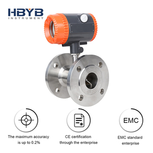 Độ chính xác cao chống cháy nổ xung 4-20mA dầu nước thép không gỉ lỏng kỹ thuật số dòng <span class=keywords><strong>Turbine</strong></span> mét - Product Image 5