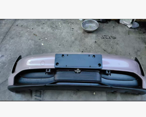 Pare-chocs avant pour <span class=keywords><strong>Porsche</strong></span> Taycan (2020-2024), avec cadre de plaque d'immatriculation et découpes pour capteurs, pièce de kit carrosserie - Product Image 1