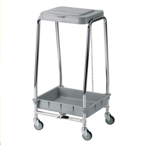 Carrello Portaoggetti Cromato a 4 Ruote Girevoli a 360° - Product Image 2