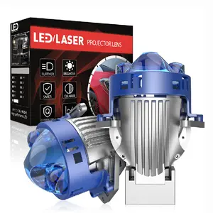XENPLUS led 프로젝터 렌즈 자동차 헤드 라이트 개조 LP19 3.0 rhd 12V 160W 듀얼 3pcs BI LED 레이저 범용 프로젝터 렌즈