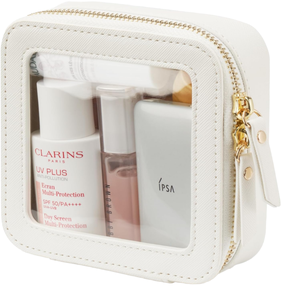 Bolsa de Maquillaje Portátil, Reutilizable, Ecológica, Pequeña, de PU, con Cierre, para Organizar Cosméticos, para el Bolso - Product Image 1