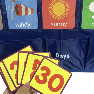 Lớp học biểu đồ bỏ túi lịch học và lịch biểu đồ Bỏ túi Thời tiết với các hoạt động hàng ngày tất cả về trung tâm hoạt động ngày nay - Product Image 3