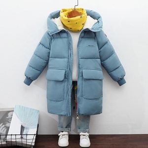 Manteaux d'Hiver pour Garçons et Filles, Vestes Enfant Épaisses, Long Manteau Chaud Bébé, Vêtement d'Extérieur Enfant, Combinaison de Neige à Capuche, Pardessus - Product Image 1