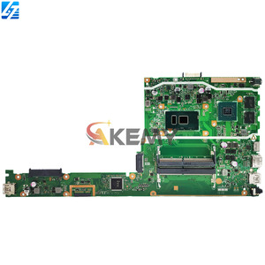 มาเธอร์บอร์ดแล็ปท็อป X407UB สำหรับ <span class=keywords><strong>Asus</strong></span> <span class=keywords><strong>VivoBook</strong></span> F407U Y4000U X407U X407UB X407UAR X407UBR เมนบอร์ด X407UV <span class=keywords><strong>I3</strong></span>เมนบอร์ดซีพียู I7 - Product Image 1