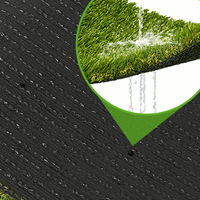 Gazon artificiel, tapis de gazon, clôture périmétrique, gazon synthétique vert, revêtement de sol extérieur, terrasses décoratives, jardins, HDPE, respectueux de l'environnement, anti-UV