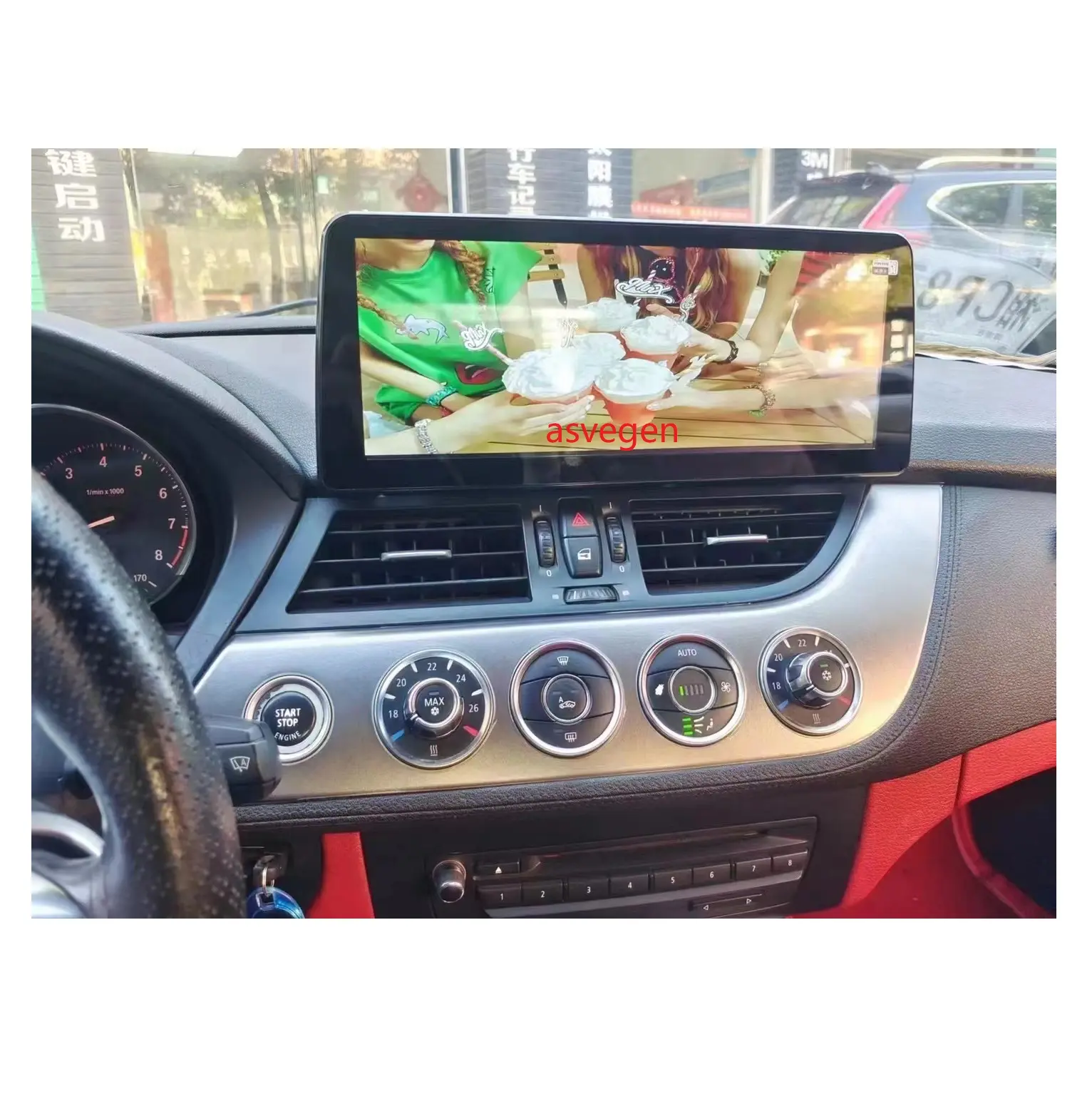 12,3 ''Android 12 Car DVD Radio Video reproductor multimedia para BMW Z4 E89 2009-2018 con navegación GPS estéreo para coche