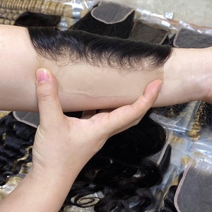 <span class=keywords><strong>Alipearl</strong></span> 4X4 Transparent Lace Front Brésilien Deep Curly Cheveux Raides 200% Densité 100% Vierge Humain Naturel Noir Vente en Gros - Product Image 1