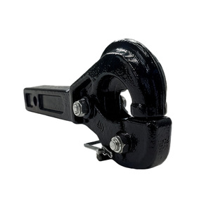 Gancho de Remolque de 10T de Acero al Carbono con Mango Largo Negro para Rescate Todoterreno y Uso General - Product Image 2