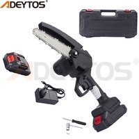 Gergaji Rantai Bertenaga Baterai DIY Gergaji Kayu OEM Dapat Disesuaikan Gergaji Mini Tanpa Sikat