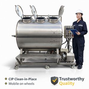 Industrial Cip Water Cleaning System Price Cart Storage Tank Cip (clean-in-place) Systems - Product Image 2