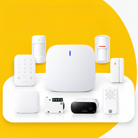 Système d'alarme de sécurité domestique sans fil LHD8100 4G WiFi Ethernet anti-brouillage Kit d'alarme anti-intrusion OEM ODM