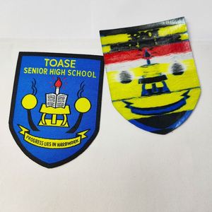 Supply Promotional Gift <b>Iron</b> on Clothing Patches Custom Embroidery Hoodie 3D Woven Badges Tag for School Uniform Clothing - Product Image 2