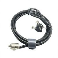 Candado de Seguridad ANLI para Portátiles HP con Cable y Llave Maestra
