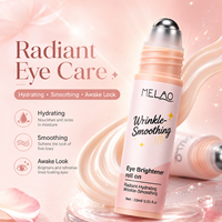 Sérum Roll-on Anti-Âge Peptides et Caféine pour le Contour des Yeux – Atténue Cernes et Rides, Hydratant et Lissant – Marque Blanche